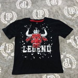 Legend Bull Boys Shirt 7 Nwt